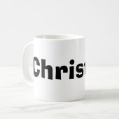 Christina Kaffeetasse (Vorderseite Links)