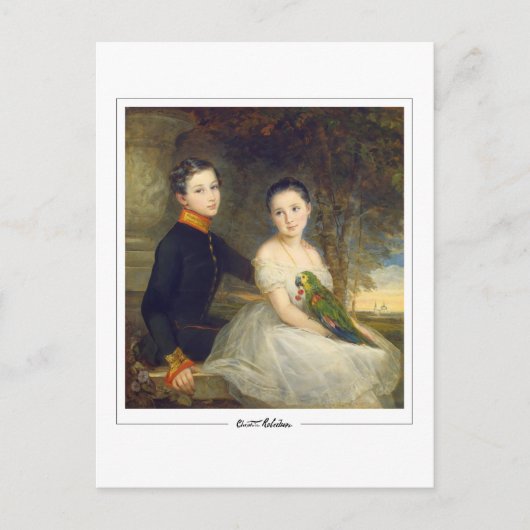 Christina Robertson #7 - Fine Art Postcard Postkarte (Vorderseite)