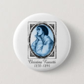 Christina Rossetti Button (Vorderseite)