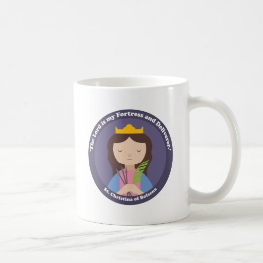 Christina von Bolsena Kaffeetasse (Rechts)