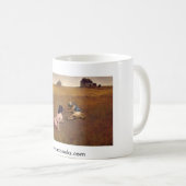 Christinas Welt mit Wimsey der Bluthund Kaffeetasse (VorderseiteRechts)