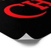 CHRISTINE Face Poster (Ecke)