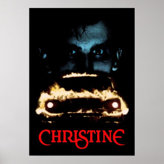 CHRISTINE Face Poster