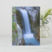 Christine Falls Landschaftlich Dankeskarte (Stehend Vorderseite)