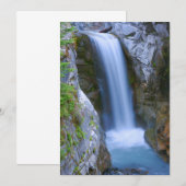 Christine Falls Landschaftlich Dankeskarte (Vorne/Hinten)