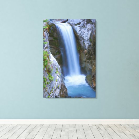 Christine Falls Landschaftlich Leinwanddruck (Insitu (Holzboden))