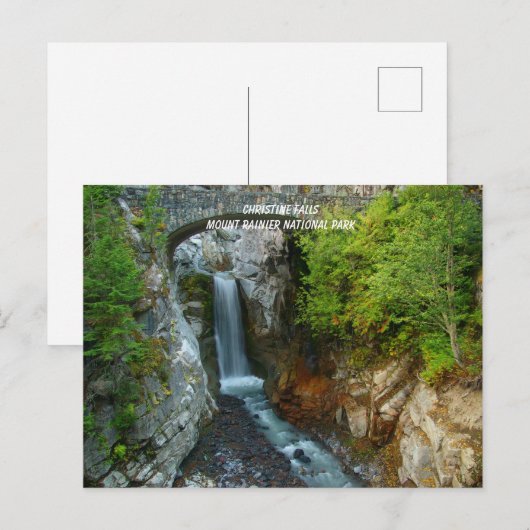 Christine Falls Postkarte (Vorne/Hinten)