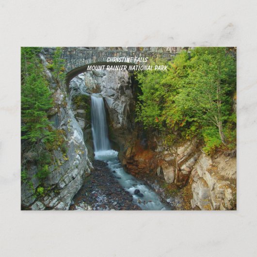 Christine Falls Postkarte (Vorderseite)