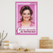 Christine - Frau PA Poster (Küche)