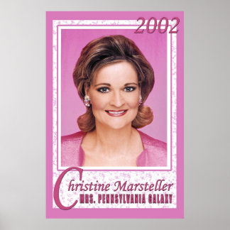 Christine - Frau PA Poster