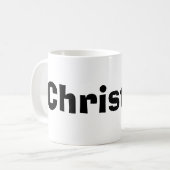 Christine Kaffeetasse (Vorderseite Links)