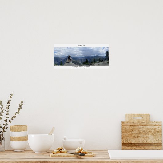 Christine und Sonny Poster (Küche)