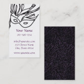 Christine Visitenkarte (Vorne/Hinten)