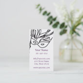 Christine Visitenkarte (Stehend Vorderseite)