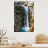 Christine Waterfall, Herbstfarben, Rainier Poster (Küche)