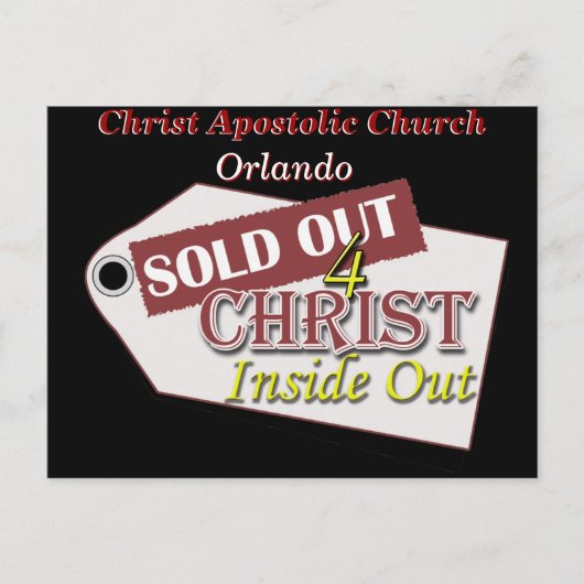 CHRISTKIRCHE APOSTOLIC .. - POSTKARTE (Vorderseite)