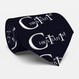 Christlich 1. Marineblau Krawatte