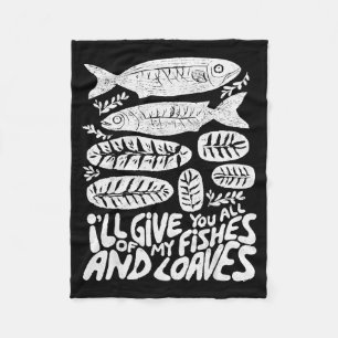 Christlich 2 Fische 5 Brote 5000 Gegen _1 Fleecedecke