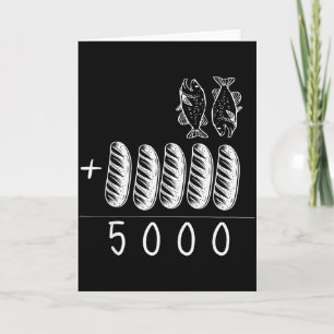 Christlich 2 Fische 5 Brote 5000 Gegen  Karte