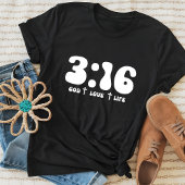 Christlich, 3:16 Bibelverse Frauen T - Shirt