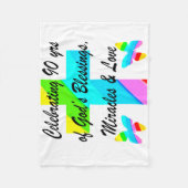 CHRISTLICH 90. FLEECEDECKE (Vorderseite)