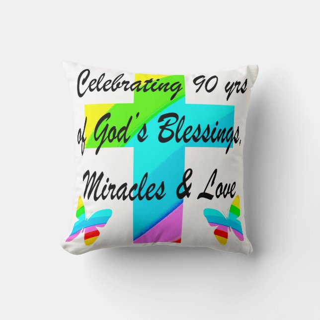 CHRISTLICH 90. KISSEN (Vorderseite)