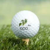 Christlich "...aber GOD..." Foliage Golfball (Insitu T-Shirt)