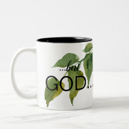 Christlich "...aber GOD..." Folientee Zweifarbige Tasse
