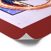 Christlich Art Christ in Majestät Poster (Ecke)