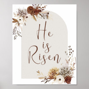Christlich Art Oaster Er ist Risen Poster