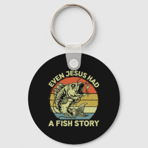 Christlich B Fischen, selbst Jesus hatte Fisch Ges Schlüsselanhänger