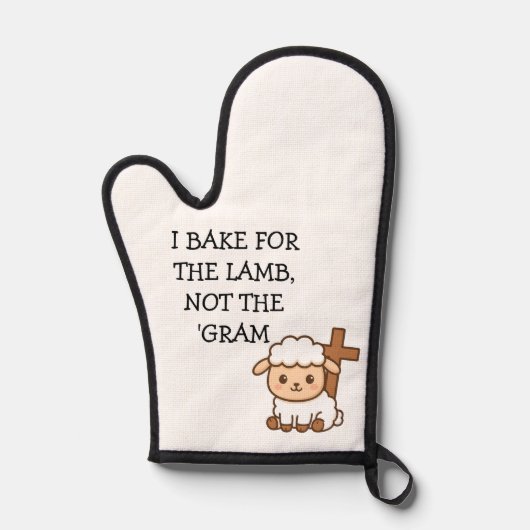 Christlich Backofen Mitt für Frauen Ofenhandschuh (Vorderseite)
