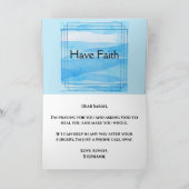 Christlich bald wieder gut werden karte (Innenseite)