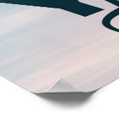 Christlich beobachtet Jesus dich, Jesus, ich sehe  Poster (Ecke)