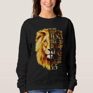Christlich Bibel Verse Men Faith Religious Lion Ju Sweatshirt