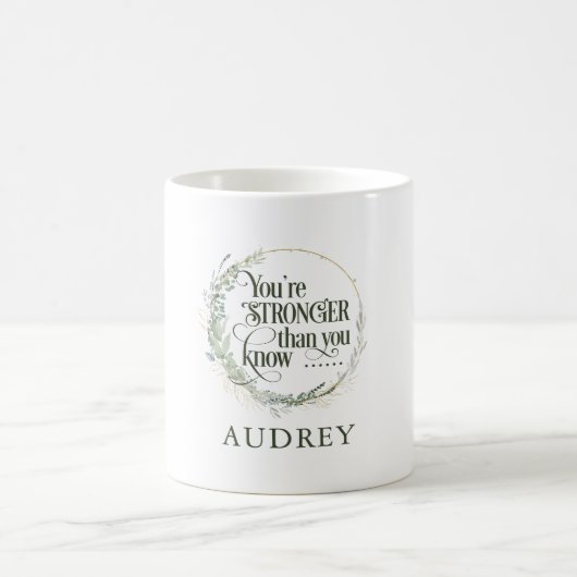 Christlich/Bibelklassische Runde Kaffeetasse (Mittel)