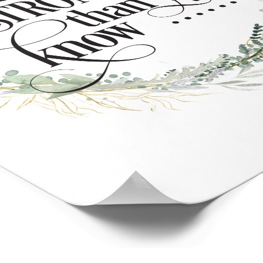 Christlich/Bibelposter Poster (Ecke)