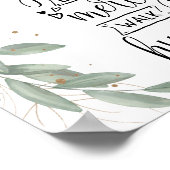 Christlich/Bibelposter Poster (Ecke)