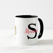 Christlich bin ich Gottes Meisterwerk Name hinzufü Tasse (VorderseiteRechts)