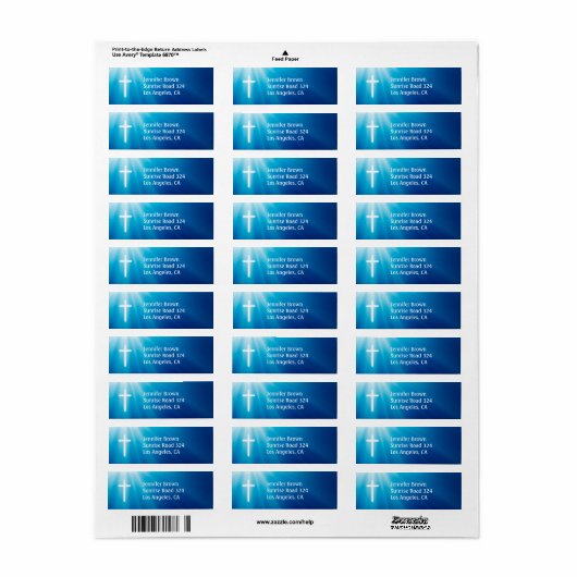 Christlich | Blaue Rays (Vorne)