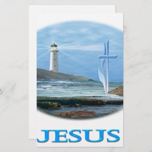 christlich briefpapier (Vorne/Hinten)