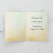 Christlich Brother Birthday Pheasant Gamebird Feiertagskarte (Innenseite)