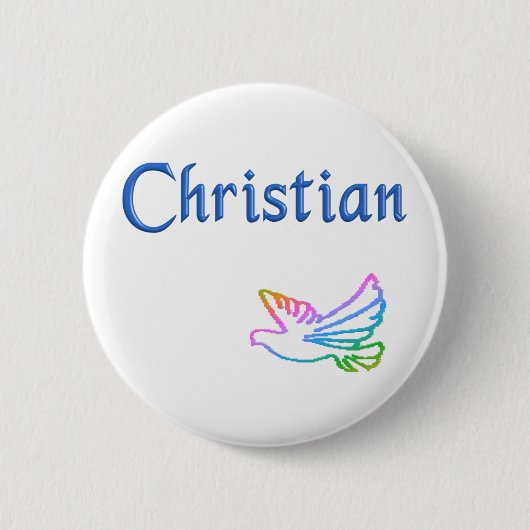 christlich button (Vorderseite)