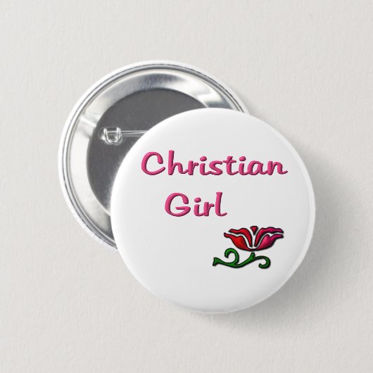 christlich button (Vorne & Hinten)