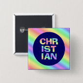 Christlich Button (Vorne & Hinten)
