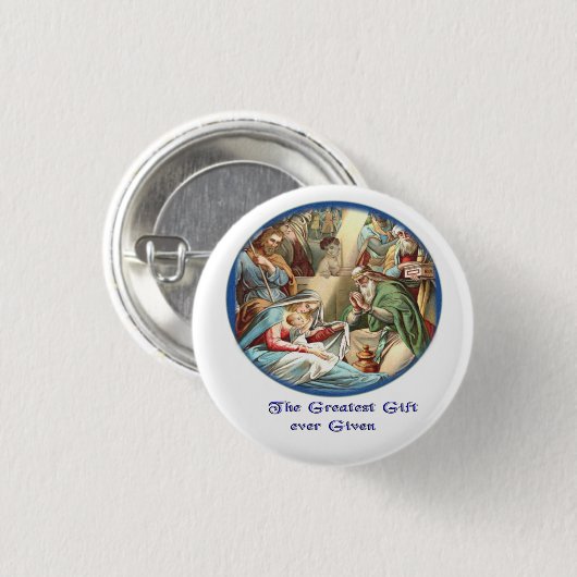 Christlich Button (Vorne & Hinten)