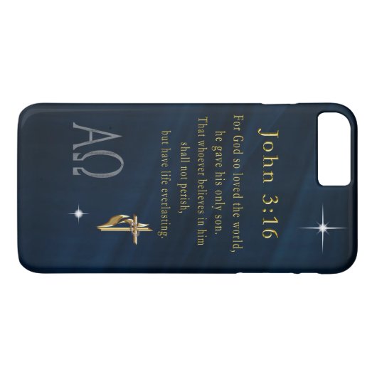 Christlich Case-Mate iPhone Hülle (Rückseite (Horizontal))