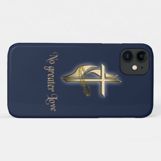 Christlich Case-Mate iPhone Hülle (Rückseite (Horizontal))