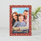 Christlich Cross Custom Foto Script Weihnachten Ro (Stehend Vorderseite)