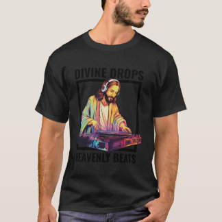 Christlich Dance Music Dj Jesus House Edm Clubbing T-Shirt
